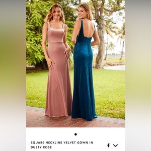 Velvet Christina Wu Bridesmaids Dress